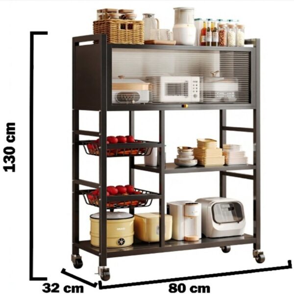 Estante organizador con tapa